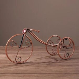 Creative Tricycle Wine Rack Wrought Iron Wine Display