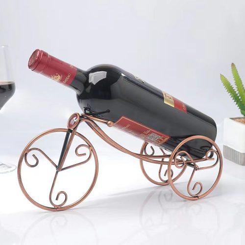 Creative Tricycle Wine Rack Wrought Iron Wine Display