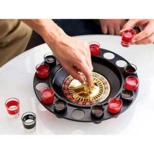 Shot Glass Roulette Drinking Game Set