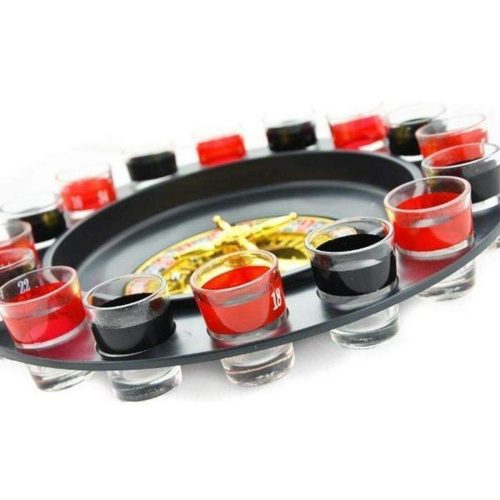 Shot Glass Roulette Drinking Game Set