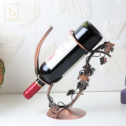 Vintage Grape Vine Shaped Red Wine Rack Red Wine Cup